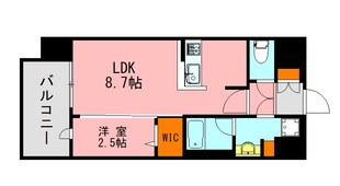 博多駅 徒歩15分 5階の物件間取画像